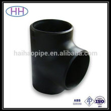 high quality A234 GR WPB Carbon Steel Butt Weld Equal Tee black malleable cast Iron Pipe Fitting